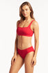 Sea Level Eco Essentials Mid Bikini Pant